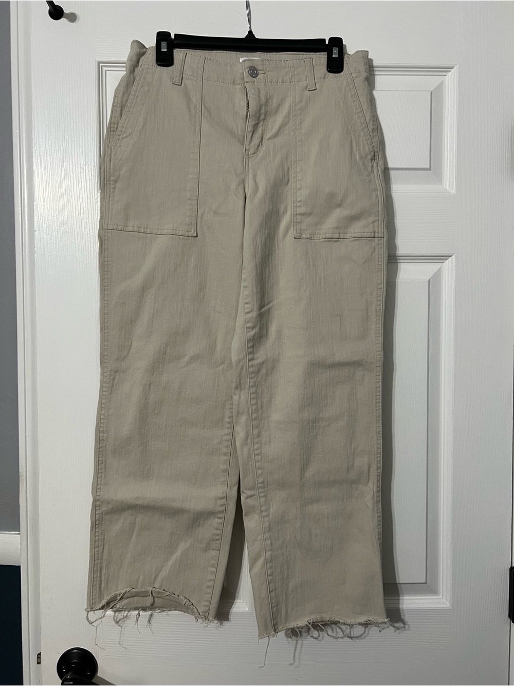Mid-Rise Straight Jeans